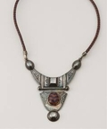 y Vintage HERMES / GX zTouareg Silver Choker Necklace [h[ CY lbNX Vo[ t[