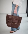 fB[X yYOUNG&OLSEN/OAhIZzSTEAMERS CANVAS POCKET TOTE t[[N g[gobO uE t[