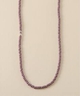 NOBLE レディース 【DOUGH.】 Beads necklace 65c…