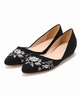 B.C STOCK レディース EMBROIDERY POINTED FLAT SHOES…