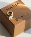 レディース 【MARIA BLACK/マリアブラック】 Lucid Letter Huggie A Gold H：ピアス（片耳） ジャーナルスタンダード レサージュ ピアス（片耳用） ゴールド フリー