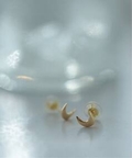 レディース 【enasoluna/エナソルーナ】Moon earrings：ピアス ジャーナルスタンダード レサージュ ピアス（両耳用） ゴールド フリー