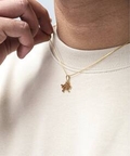 【Oriens】 monogram charm /モノグラムクローム：necklace/ネックレスゴールド オリエンス ジャーナルスタンダード ゴールド フリー