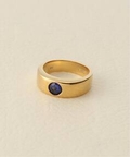 レディース 【enasoluna/エナソルーナ】One stone ring：ピンキーリング ジャーナルスタンダード レサージュ ブルー A 3