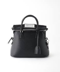 レディース 【Maison Margiela/メゾン マルジェラ】 '5AC' small bag（ブラック） プラージュ ハンドバッグ ブラック フリー