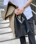 レディース ≪一部店舗+WEB限定≫【MM6/エムエム６】 Small Japanese Handbag fakeleather スピック＆スパン ハンドバッグ ブラック フリー