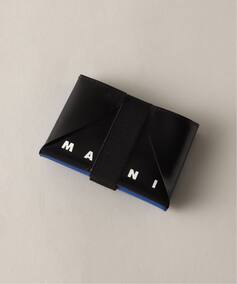 メンズ 【MARNI / マルニ】PVC CC HOLDER パルプ カードケース ブラック フリー