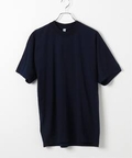 【LA APPAREL / ロサンゼルスアパレル】6.5oz Garment Dye Crew Neck T オリエンス ジャーナルスタンダード Tシャツ／カットソー ネイビー XS