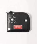 【KENZO / ケンゾ—】ZIP WALLET POLKA DOTS ベイクルーズデポ 財布・コインケース ブラック フリー
