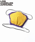 メンズ 【LA APPAREL / ロサンゼルスアパレル】Yellow/Purple マスク ジャーナルスタンダード その他ファッション小物 イエロー フリー