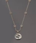 OLD GUCCI グッチ / INTER LOCKING BOULE CHAIN NECKLACE ワールドリー ワイズ ネックレス シルバー フリー
