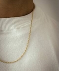 yBYSMITH oCX~Xz 9K Rolo Chain Necklace : 2.3mm ~ 50cm [h[ CY lbNX S[h 5