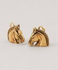 yVINTAGE HERMES/GXzCheval Earring() ATu CO S[h t[