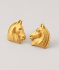 yVINTAGE HERMES/GXzHorse Earring() ATu CO S[h t[