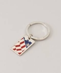 y Vintage TIFFANY&Co. / eBt@j[ z1994`s US Flag Key Holder [h[ CY ̑ANZT[ Vo[ t[