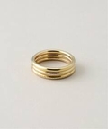 y END CUSTOM JEWELLERS / Gh z3 Stack Gold Ring [h[ CY O S[h 180