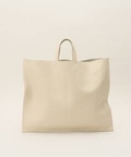 s\tyblancle/ uNzS.LEATHER FLAT TOTE ATu g[gobO L t[