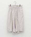 yPOSTELEGANT/|XeKgz linen silk shorts AtH[ ̑pc x[W S
