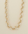 fB[X yTRIFARI / gt@zCostume jewelry glass pearl necklace qu lbNX S[h t[
